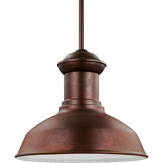 Fredricksburg One Light Outdoor Pendant by Visual Comfort & Co.. Made from aluminum in a unique style.