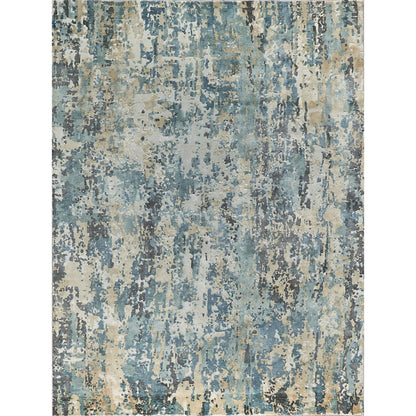 Gianni 6250 Rug by Exquisite Rugs in gray, silver. Made from new zealand wool, bamboo silk in a unique style.