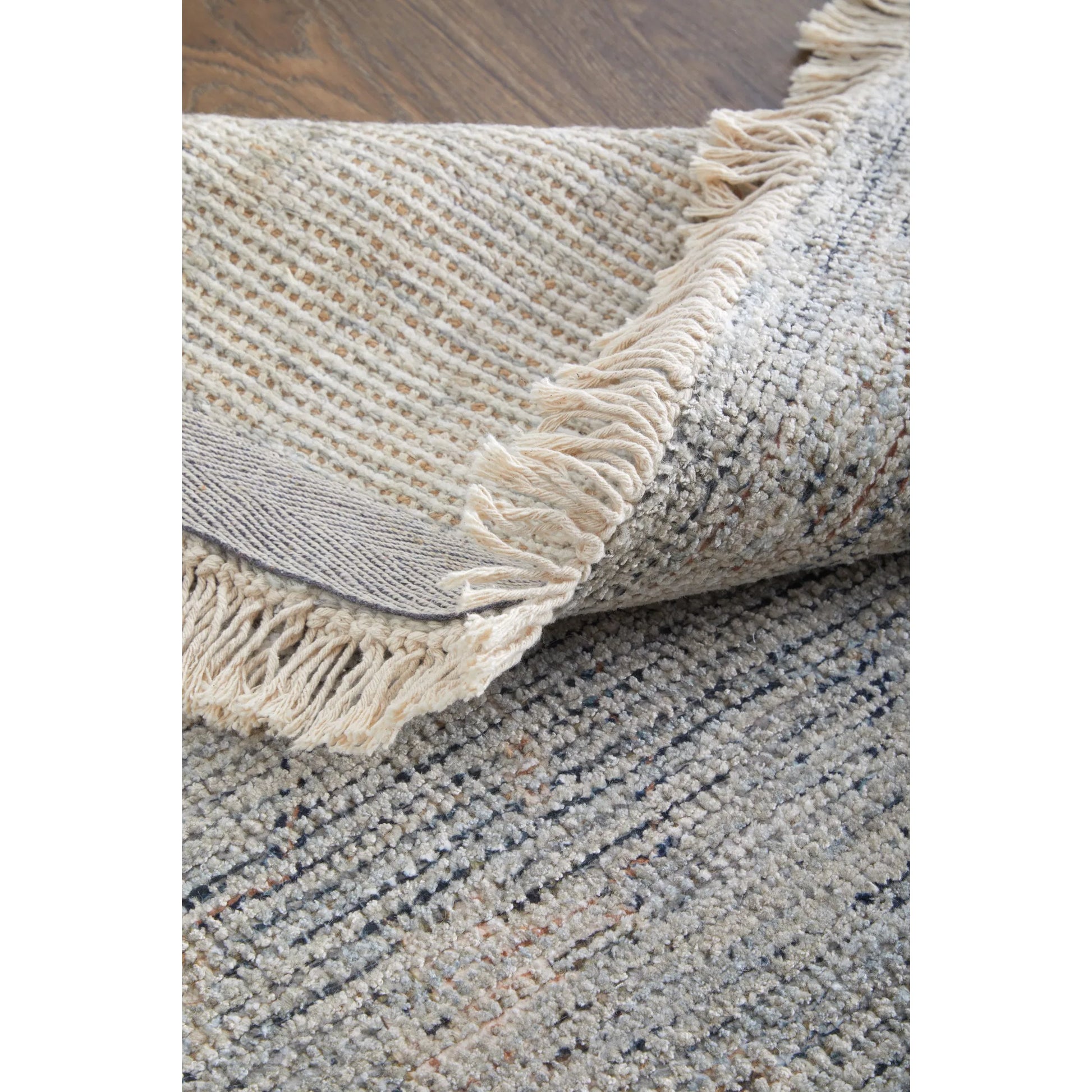 Caldwell Transitional Rug - 8799F by Feizy in gray, blue, taupe. Made from wool, viscose in a unique style.