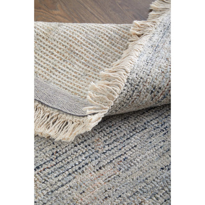 Caldwell Transitional Rug - 8799F by Feizy in gray, blue, taupe. Made from wool, viscose in a unique style.