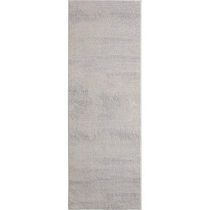 Prasad Rug - 67039N8F by Feizy in ivory, silver, gray. Made from polypropylene, polyester in a unique style.