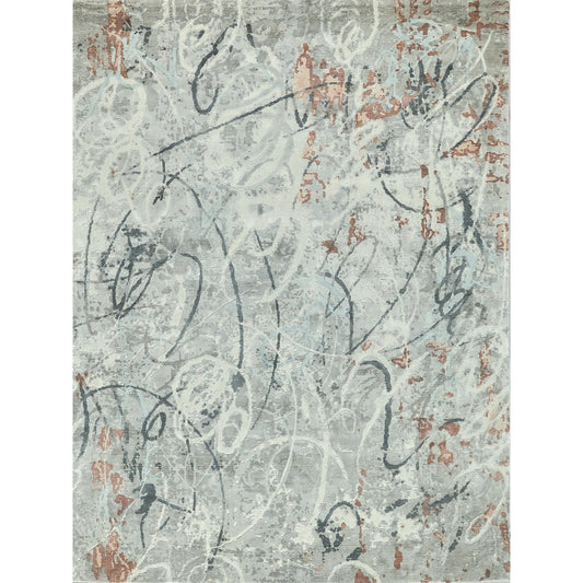 001 SI-2222393 | Primary Silo | Gianni 6251 Rug by Exquisite Rugs in gray, silver. Made from new zealand wool, bamboo silk in a unique style.