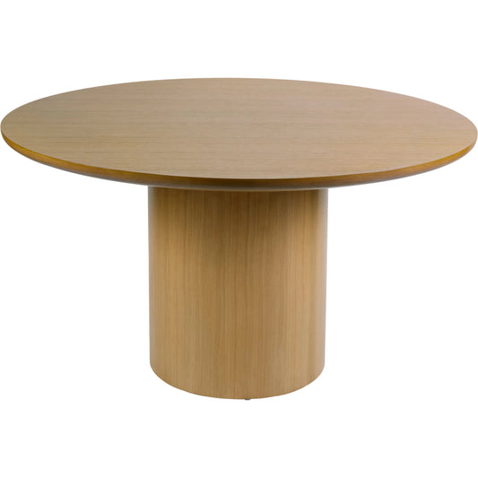 Coral Round Dining Table by Butler Specialty Company. Made from mdf, white oak veneer, rubberwood in a unique style.