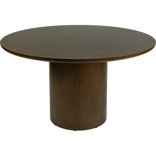 Coral Round Dining Table by Butler Specialty Company. Made from mdf, white oak veneer, rubberwood in a unique style.
