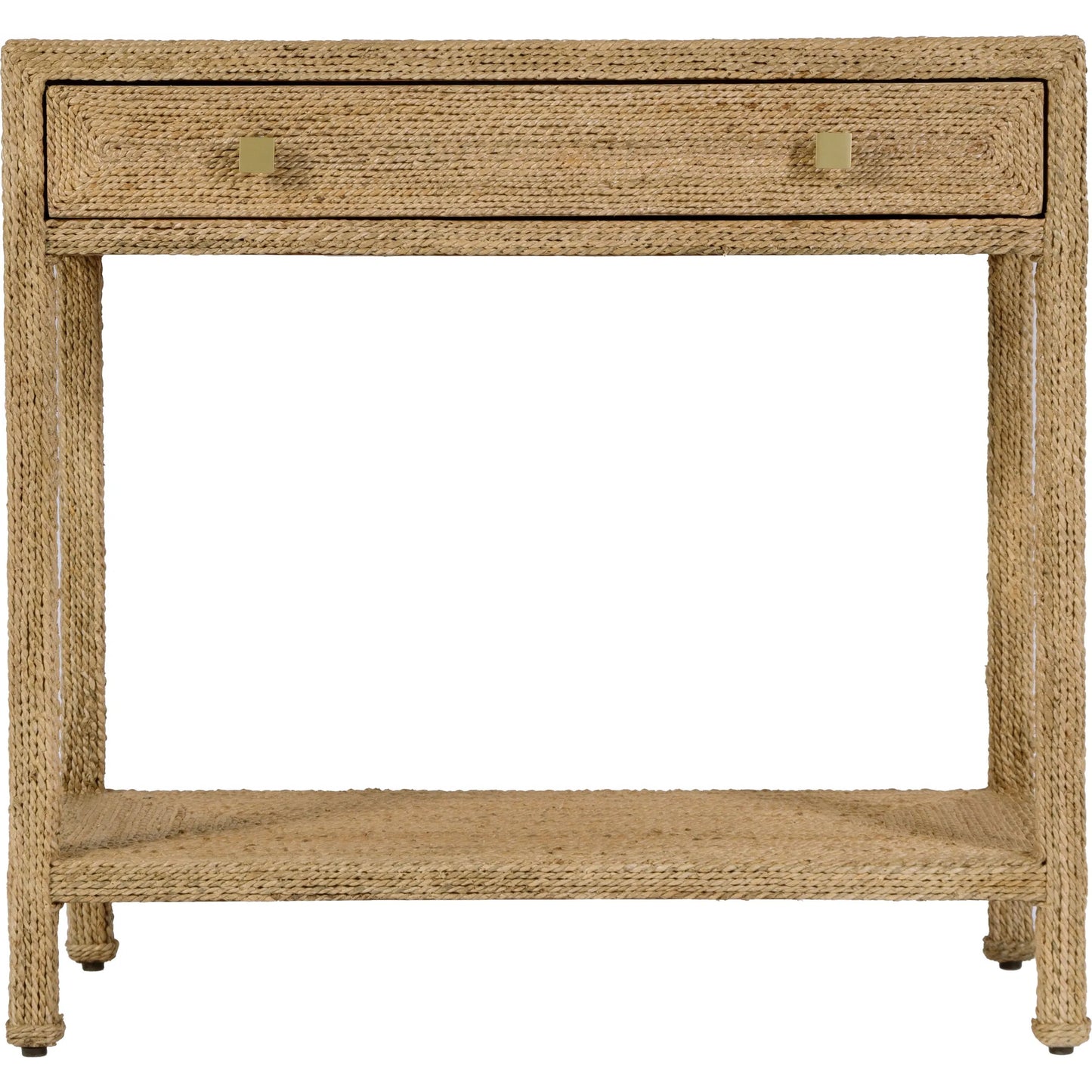 002 SI-2531512 | Additional Silo | Como Console Table by Butler Specialty Company in natural and natural rattan. Made from banana leaf, mixed wood, plywood in a unique style.