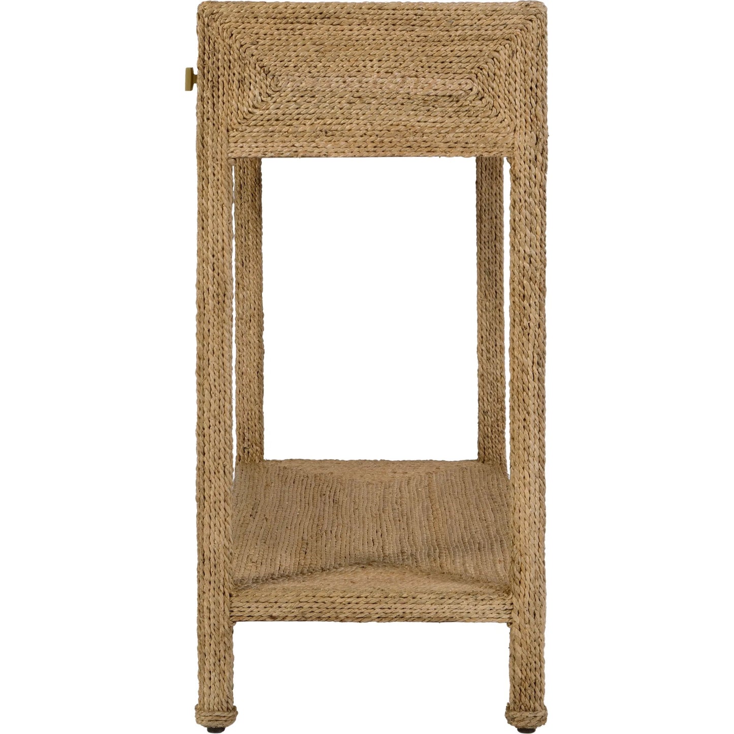 003 SI-2531512 | Additional Silo | Como Console Table by Butler Specialty Company in natural and natural rattan. Made from banana leaf, mixed wood, plywood in a unique style.