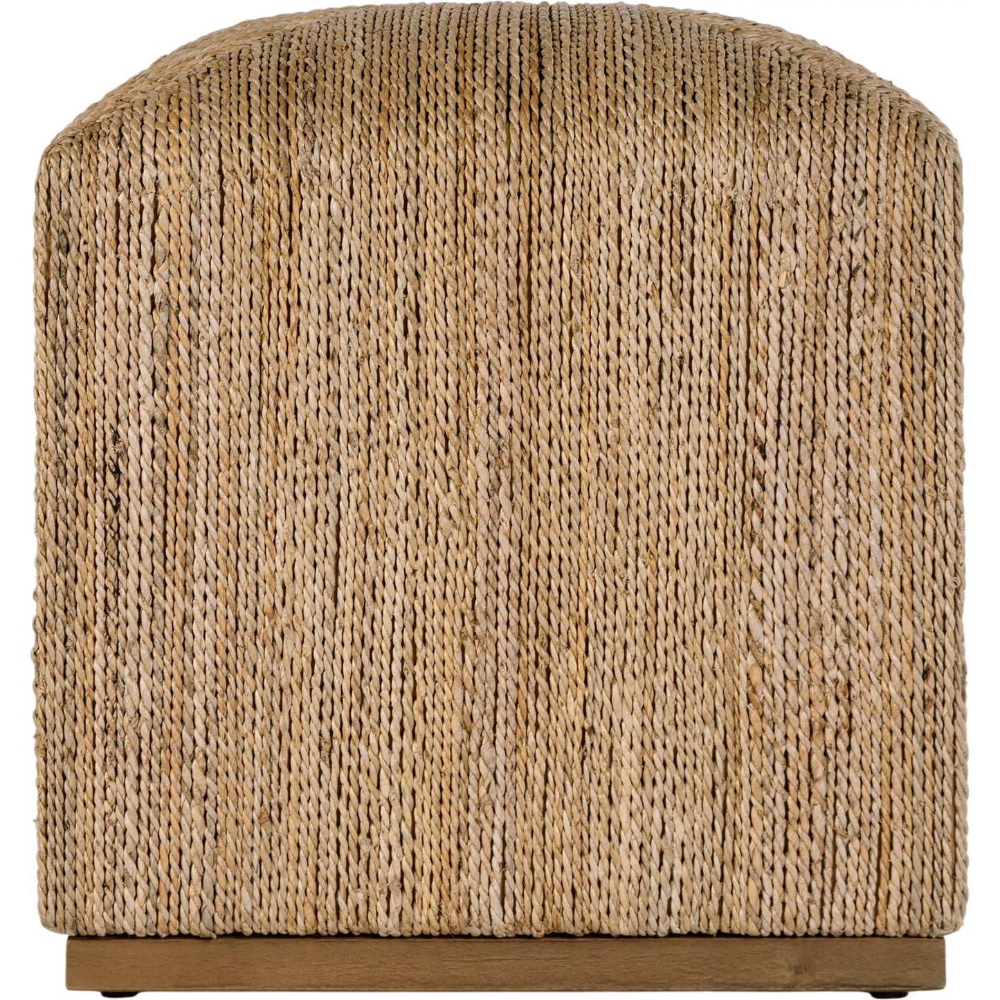 003 SI-2531511 | Additional Silo | Como Accent Stool by Butler Specialty Company in natural and natural rattan. Made from banana leaf, mixed wood, plywood in a unique style.