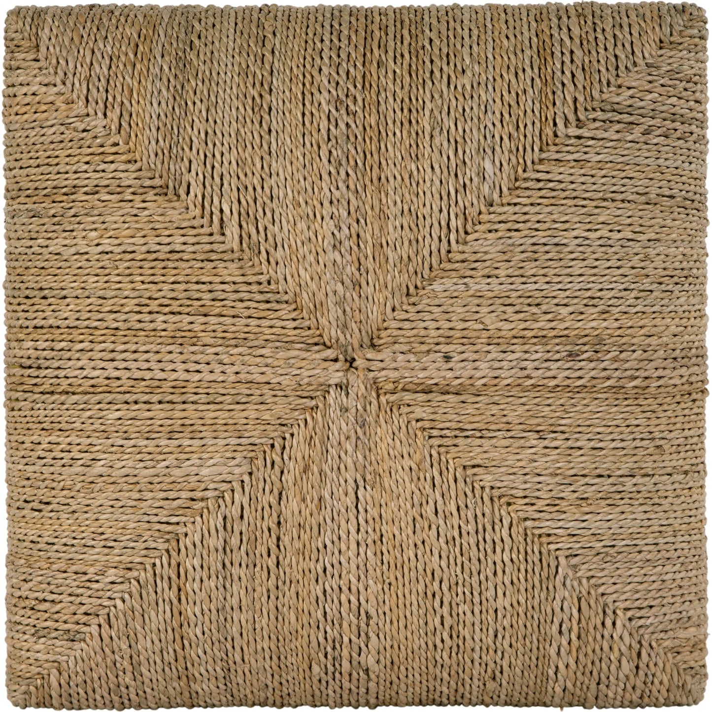 005 SI-2531511 | Additional Silo | Como Accent Stool by Butler Specialty Company in natural and natural rattan. Made from banana leaf, mixed wood, plywood in a unique style.