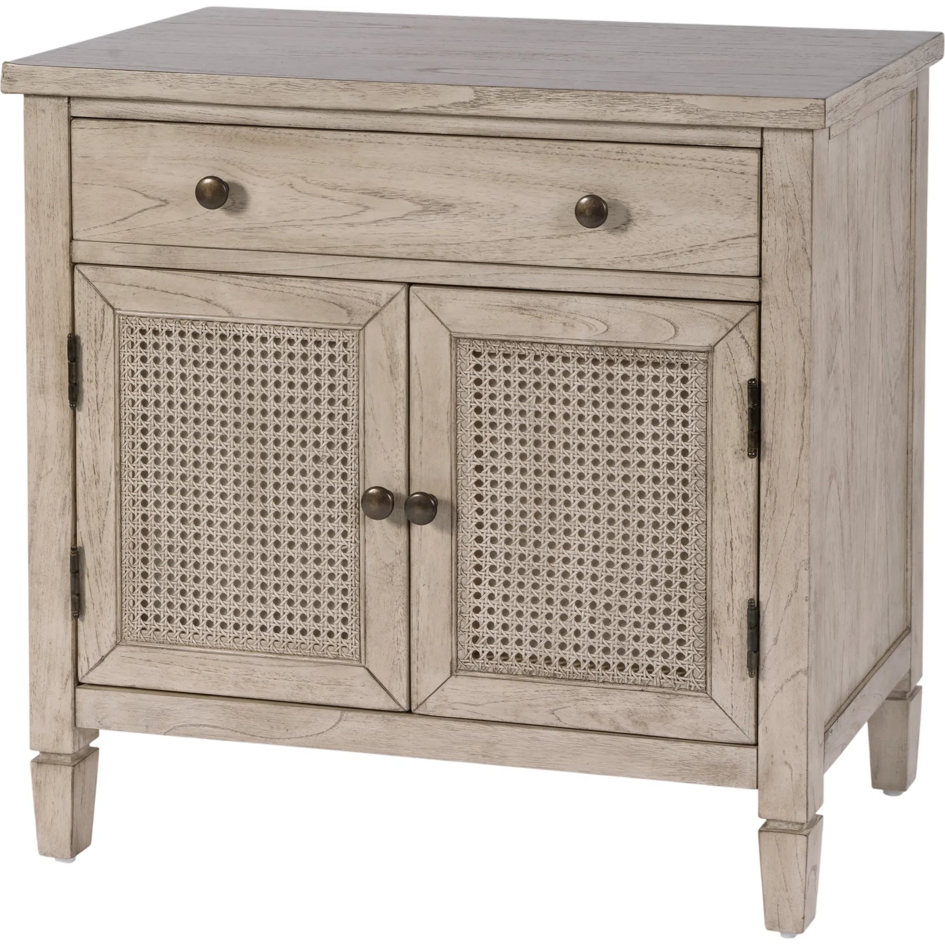 Flagstaff Accent Chest by Butler Specialty Company in gray and desert sand. Made from mindi veneer, particle board, mindi wood, mixed wood, cane, laminated veneer lumber, plywood in a unique style.