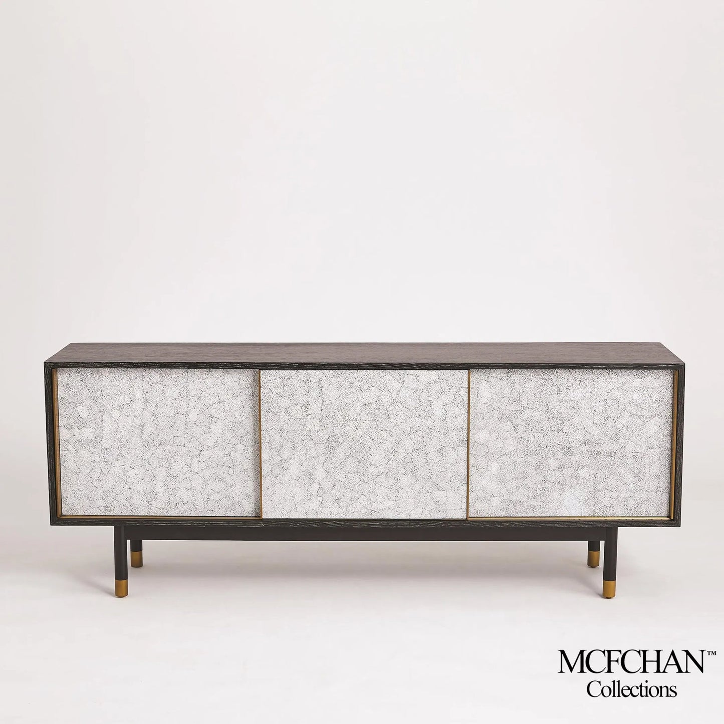 008 SR-701788 | Additional Silo | Ostara Media Cabinet by Global Views in acacia, oak. Made from beech, mdf, brass sabots, egg shell in a modern style.