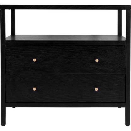 Mendel Nightstand by Butler Specialty Company. Made from white oak veneer, rubberwood, laminated veneer lumber, plywood in a traditional style.