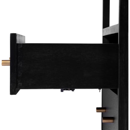 Mendel Nightstand by Butler Specialty Company. Made from white oak veneer, rubberwood, laminated veneer lumber, plywood in a traditional style.