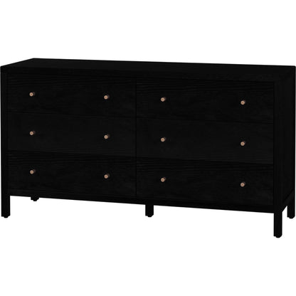 Mendel Dresser by Butler Specialty Company. Made from white oak veneer, rubberwood, laminated veneer lumber, plywood in a traditional style.