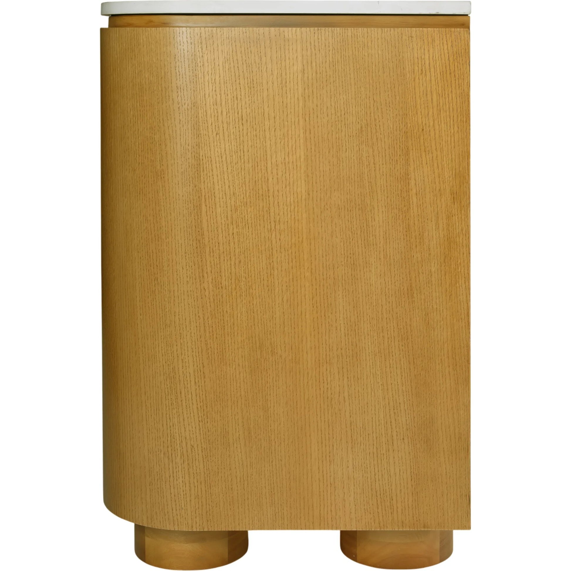 Genoa Bathroom Vanity by Butler Specialty Company in light oak. Made from mdf, eucalyptus, pine, plywood, composite wood, quartz, ceramic in a transitional style.