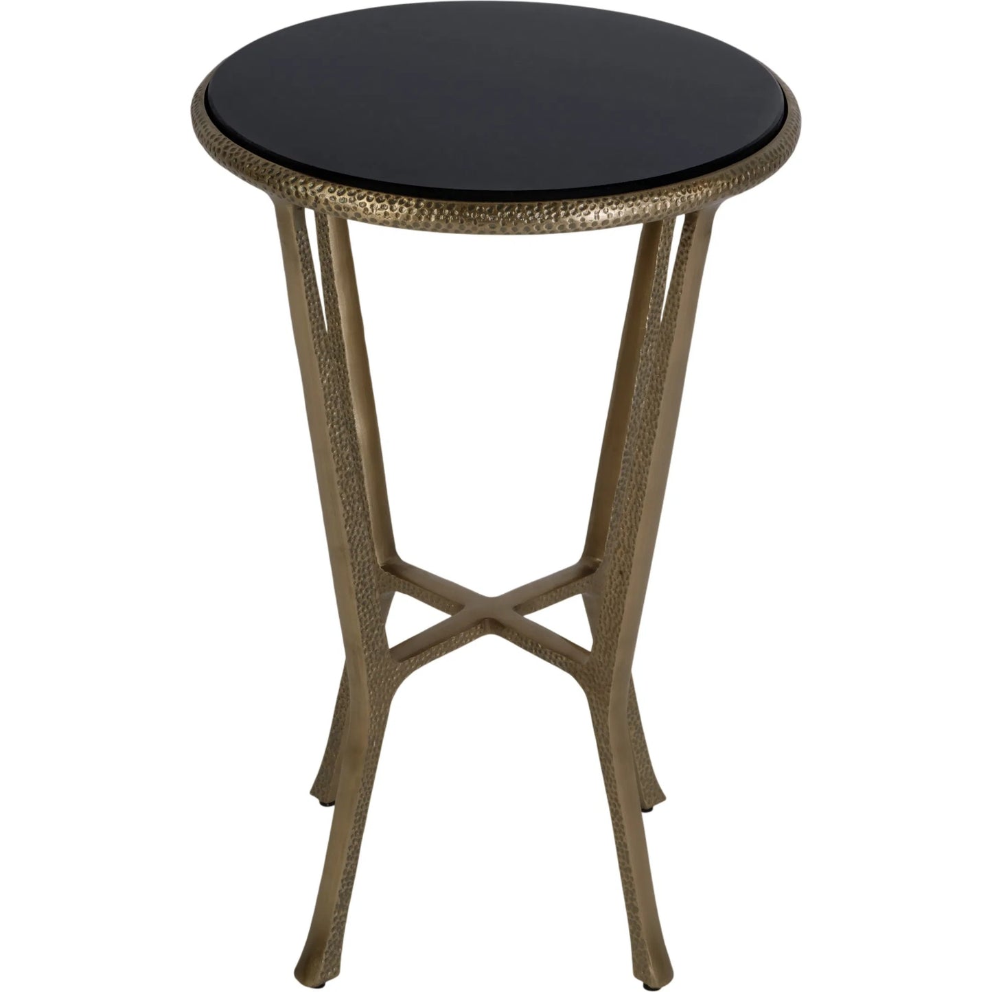 002 SI-2544434 | Additional Silo | Ivy Side Table by Butler Specialty Company in black, antique gold and antique gold. Made from granite, aluminum, mdf in a unique style.
