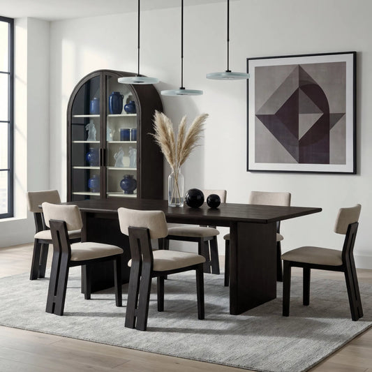 Amber Dining Table by Butler Specialty Company. Made from rubberwood, mdf, oak veneer in a unique style.