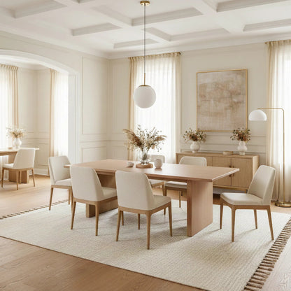 Amber Dining Table by Butler Specialty Company. Made from rubberwood, mdf, oak veneer in a unique style.