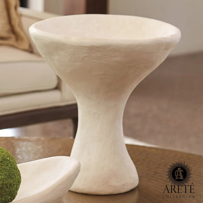 Modernist Urn by Global Views. Made from plaster in a eclectic & global style.