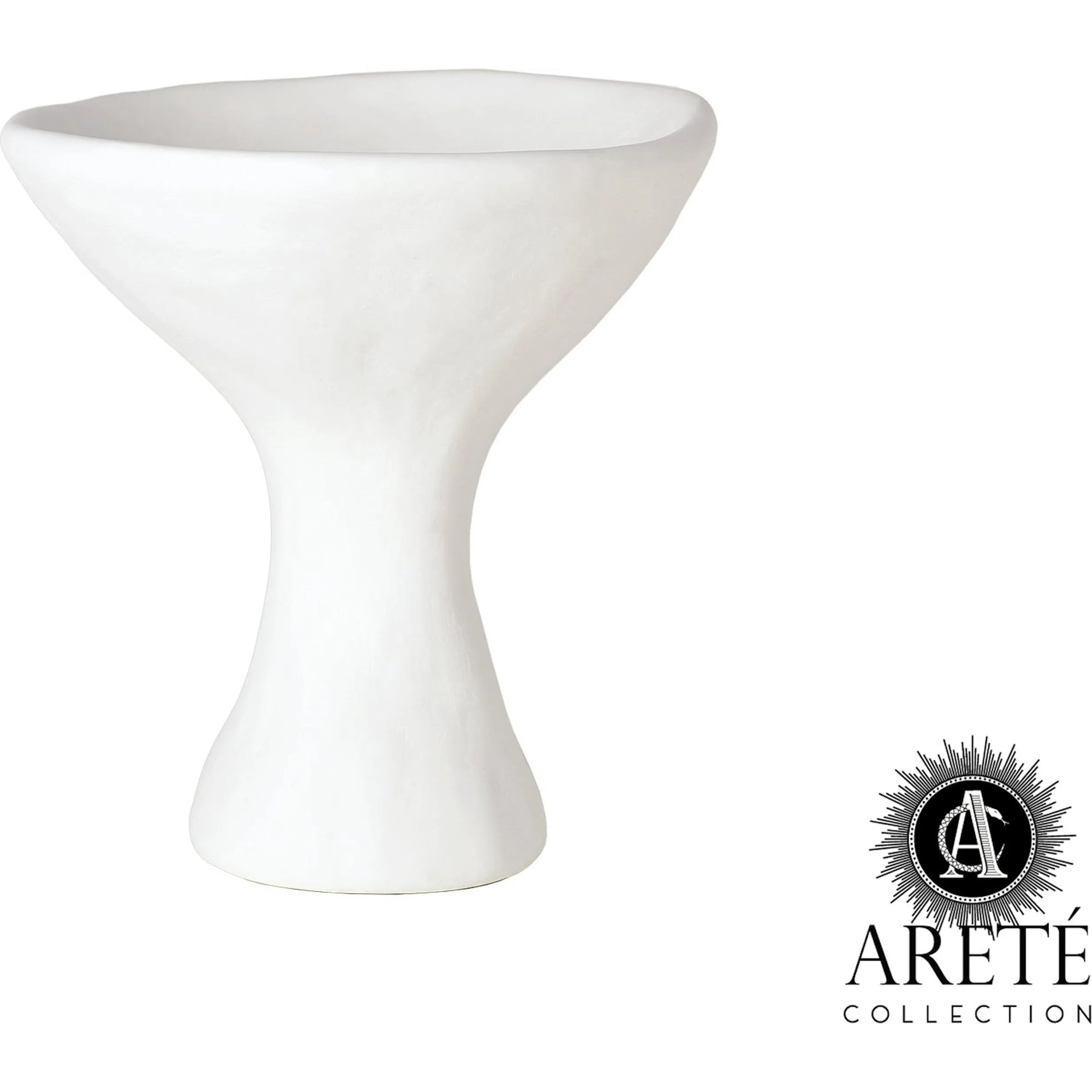 Modernist Urn by Global Views. Made from plaster in a eclectic & global style.