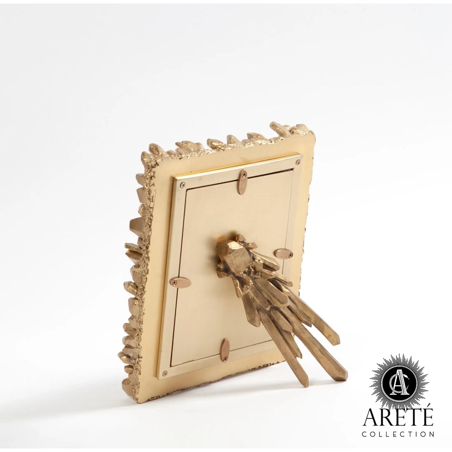 012 SR-891899 | Additional Silo | Facet Cluster Frame by Global Views. Made from brass, stainless steel, glass in a transitional style.