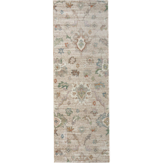 Dartmouth Transitional Rug - DRT39QKF by Feizy in tan, brown, blue. Made from polypropylene in a unique style.
