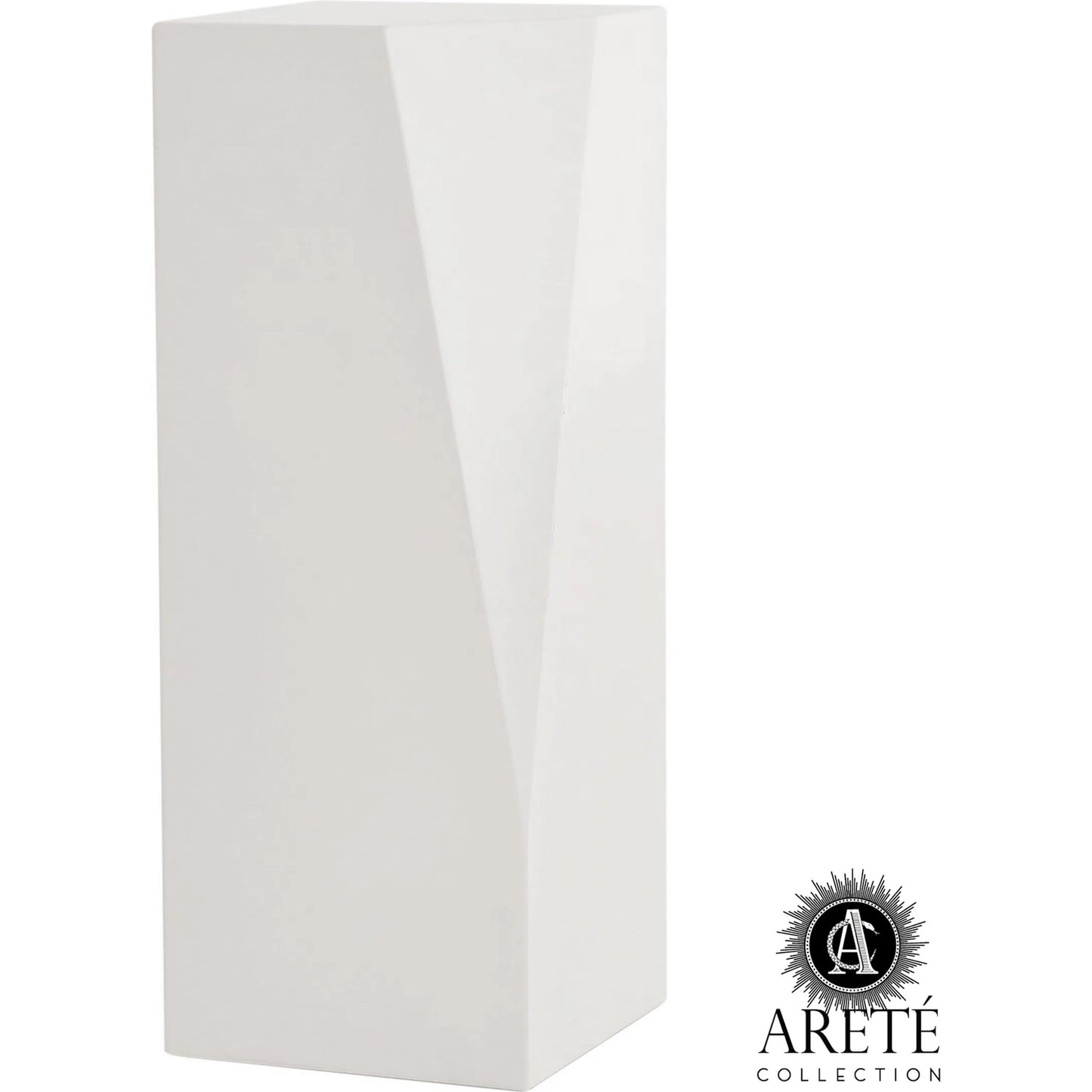 005 SR-701175 | Additional Silo | Facet Pedestal by Global Views in ivory. Made from unique in a modern style.
