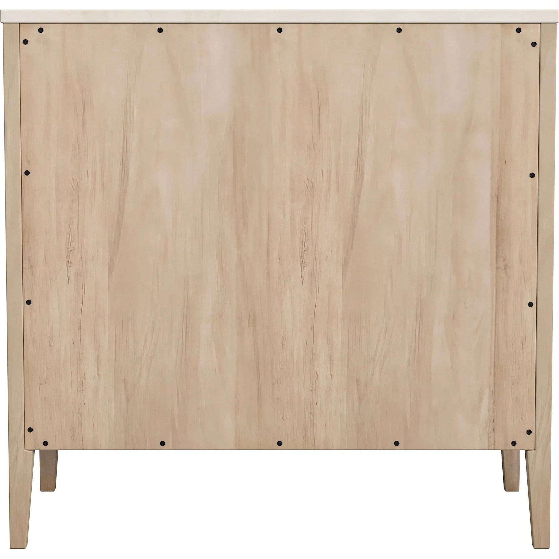 Averly Drawer Chest by Butler Specialty Company in light brown, light beige marble. Made from java wood, gamelina veneer, mdf, marble in a transitional style.