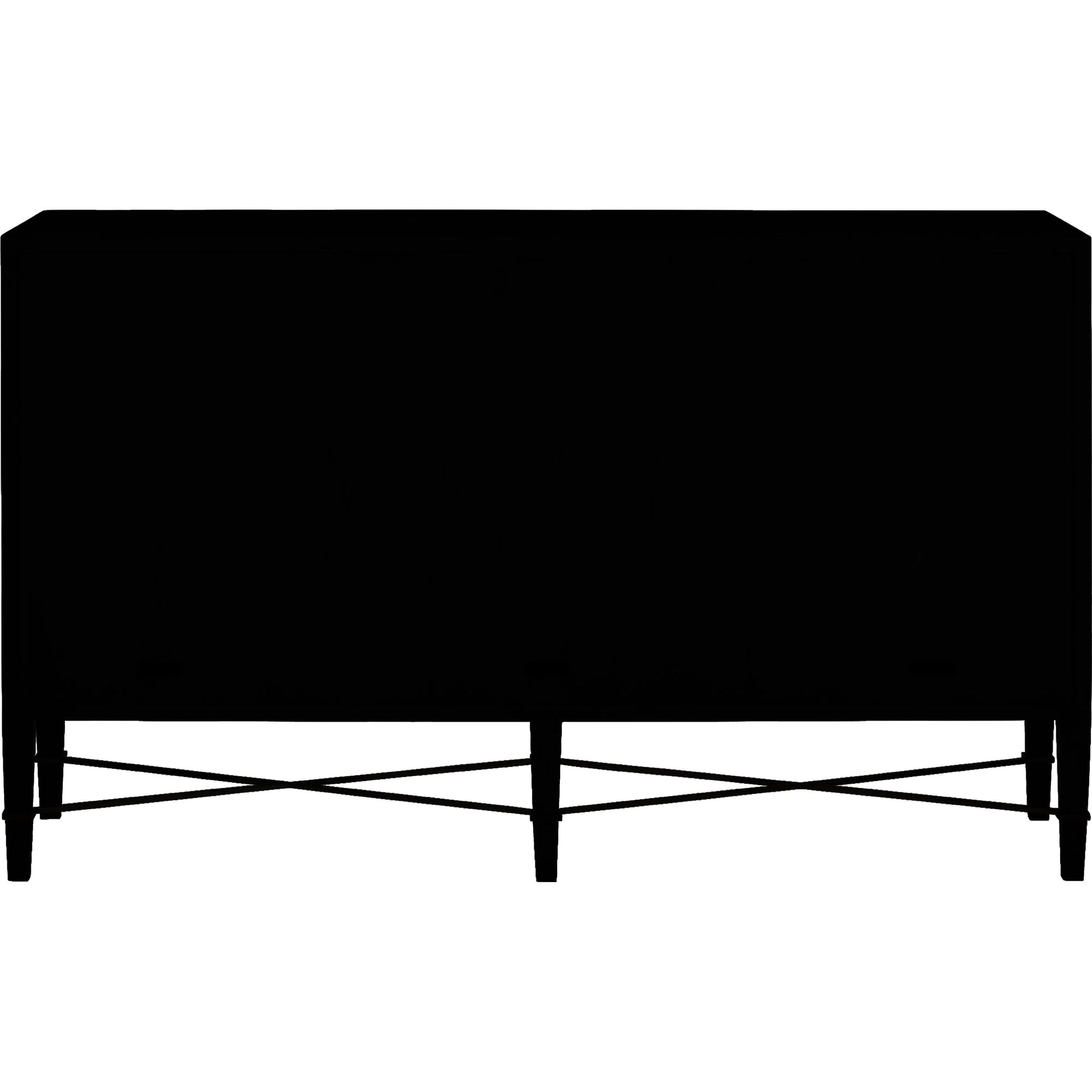 Verona Chanterelle Sideboard by Currey and Company in chanterelle, coffee, champagne. Made from mahogany, brass, iron in a modern style.