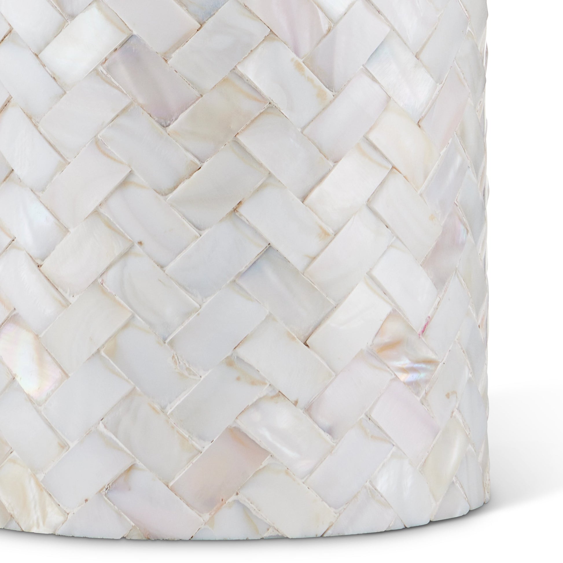 Meraki Mother-Of-Pearl Table Lamp by Currey and Company. Made from mother of pearl, engineered wood in a modern style.