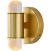Brushed Brass, Clear