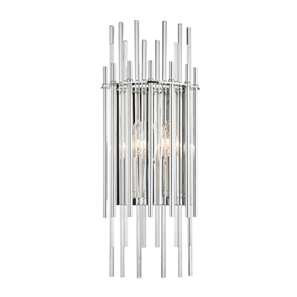 Wallis Wall Sconce by Hudson Valley. Made from steel in a transitional style.