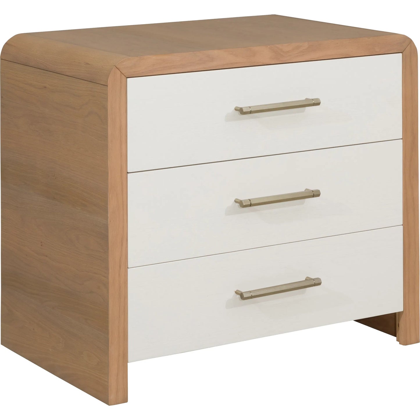 000 SI-2635728 | Primary Silo | Libby Langdon Brentwood Nightstand by Fairfield Chair in tan and wheaton. Made from red oak solids, veneers in a unique style.