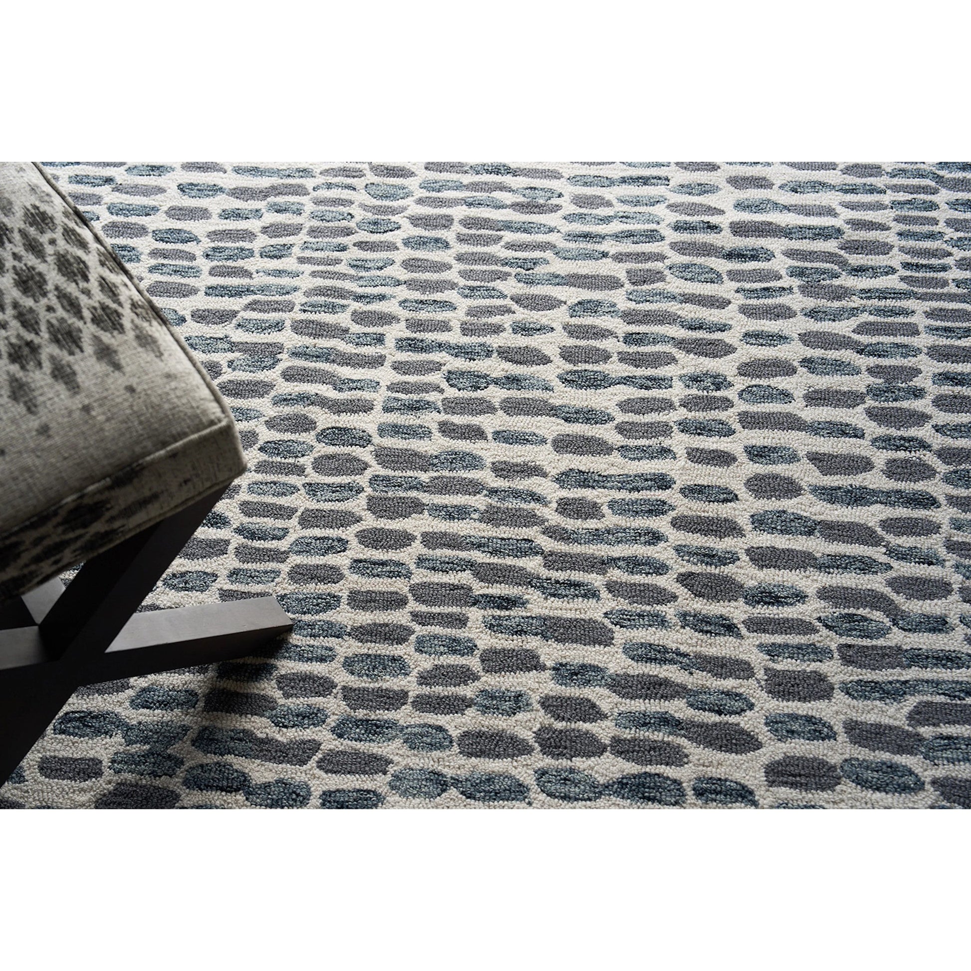 Ink Blot Rug by Exquisite Rugs. Made from new zealand wool in a unique style.