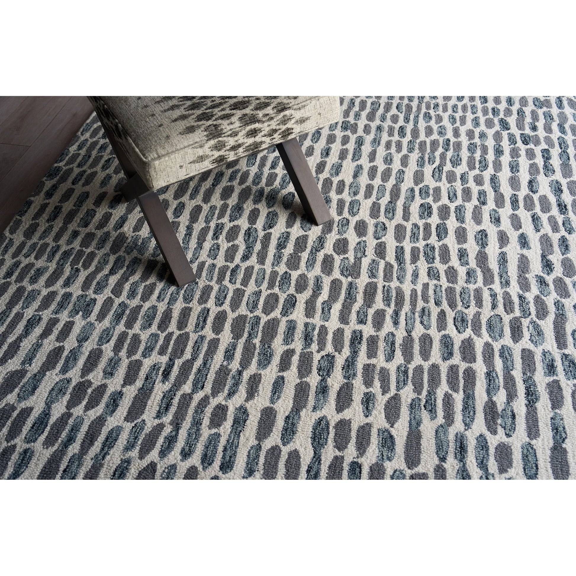 Ink Blot Rug by Exquisite Rugs. Made from new zealand wool in a unique style.