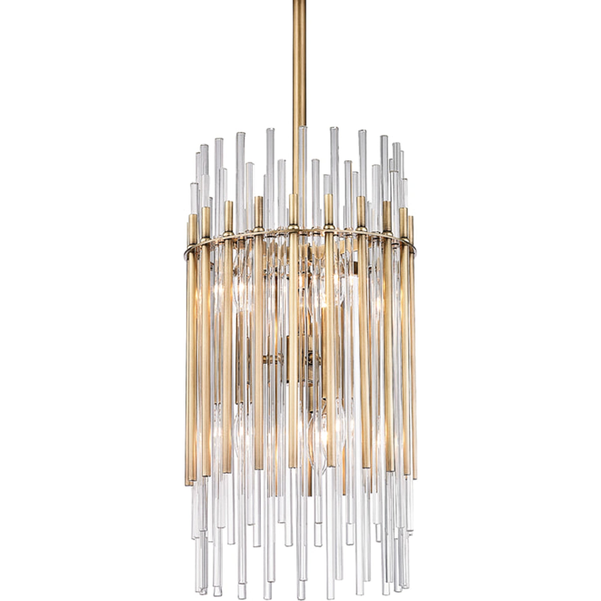 Wallis Pendant by Hudson Valley. Made from steel in a transitional style.