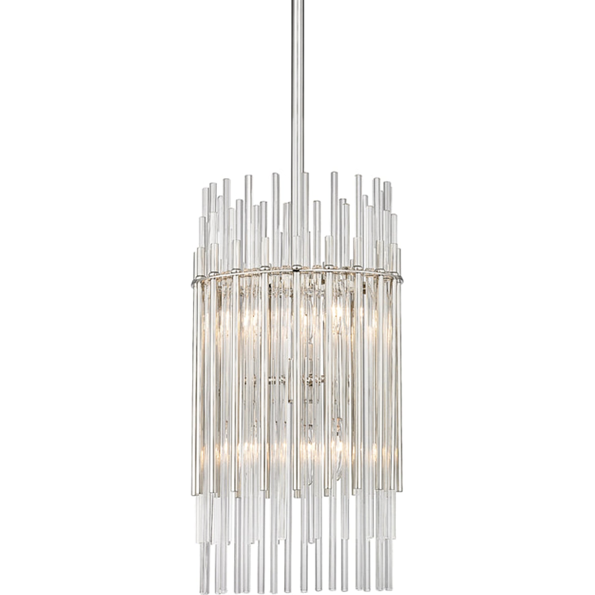 Wallis Pendant by Hudson Valley. Made from steel in a transitional style.