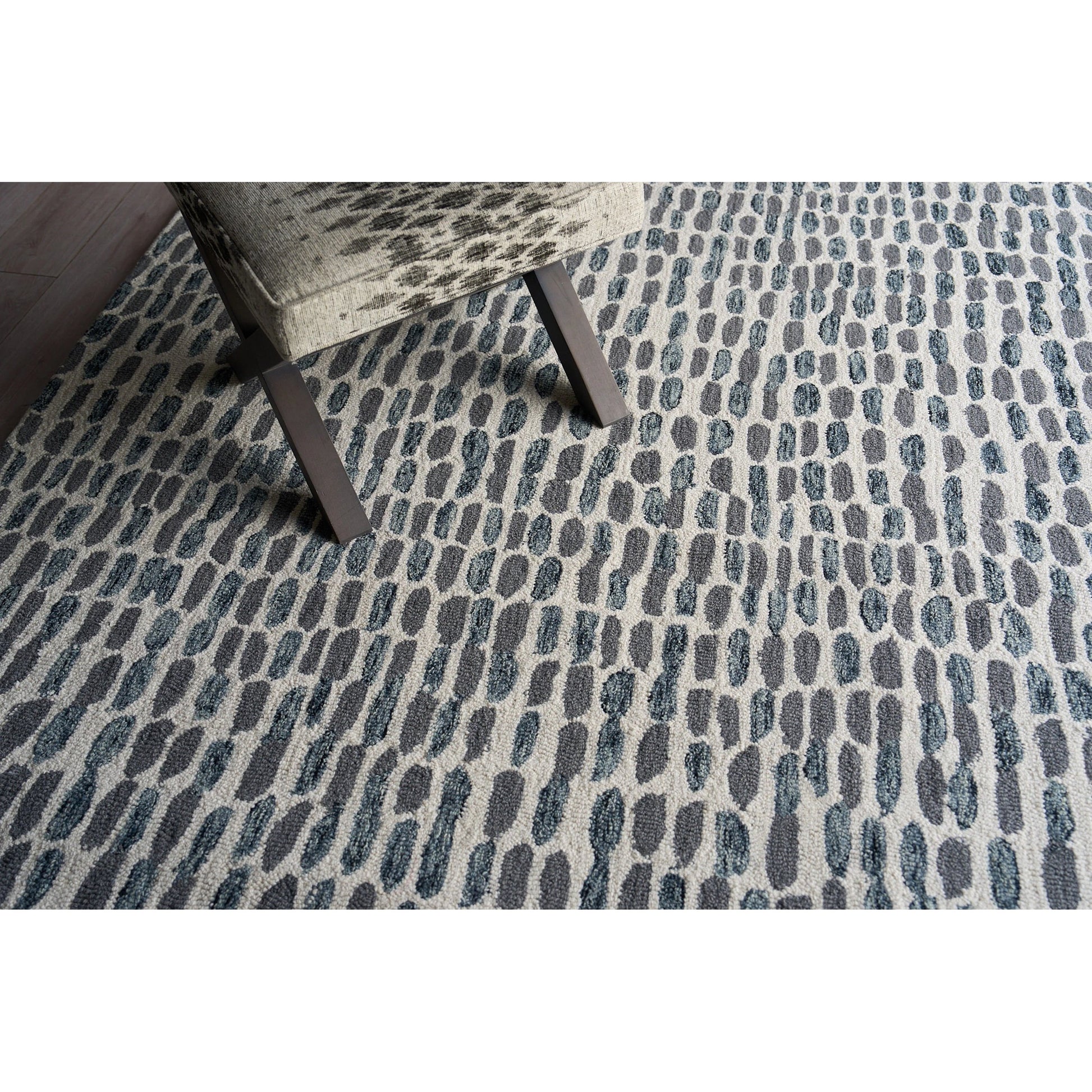 Ink Blot Rug by Exquisite Rugs. Made from new zealand wool in a unique style.