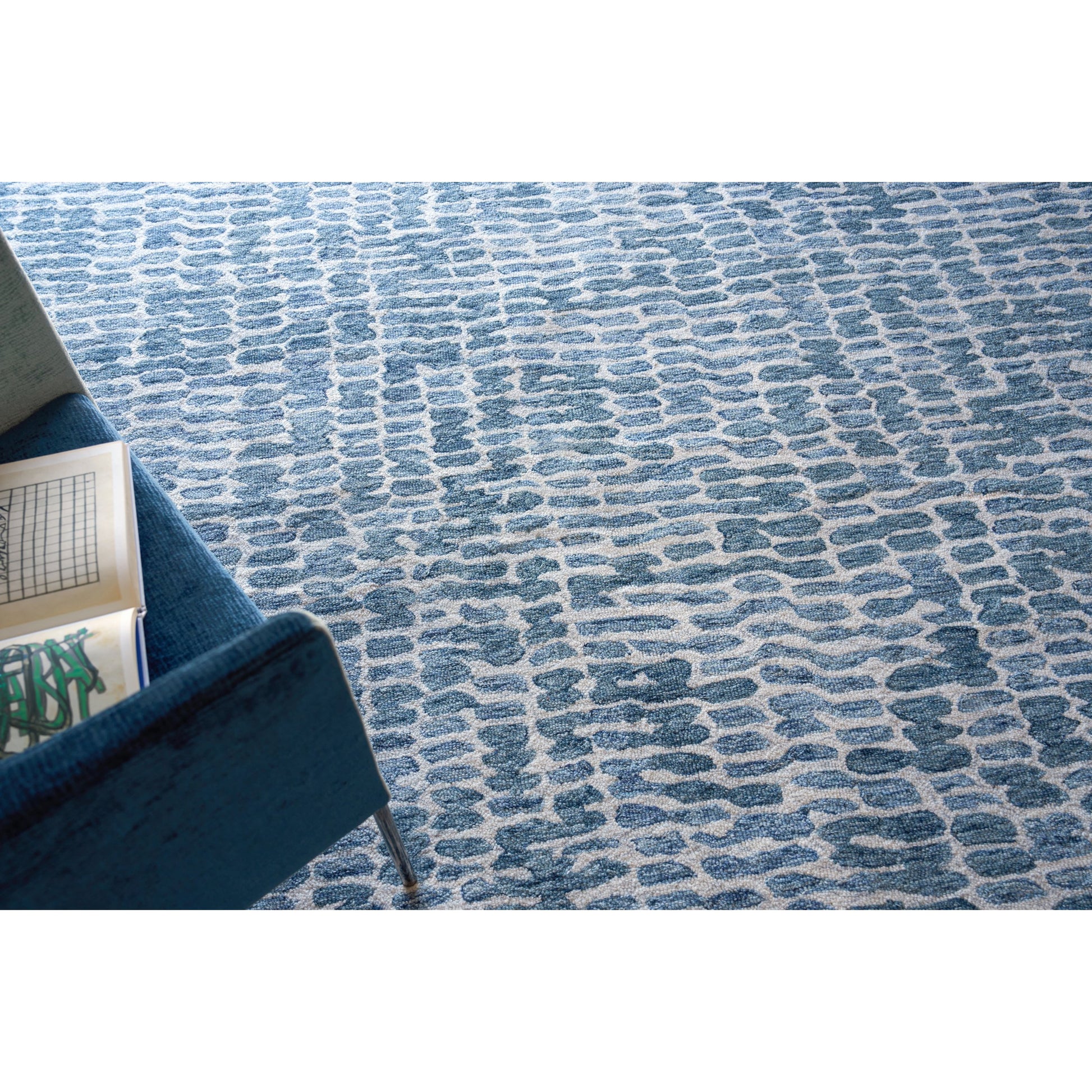 Ink Blot Rug by Exquisite Rugs. Made from new zealand wool in a unique style.