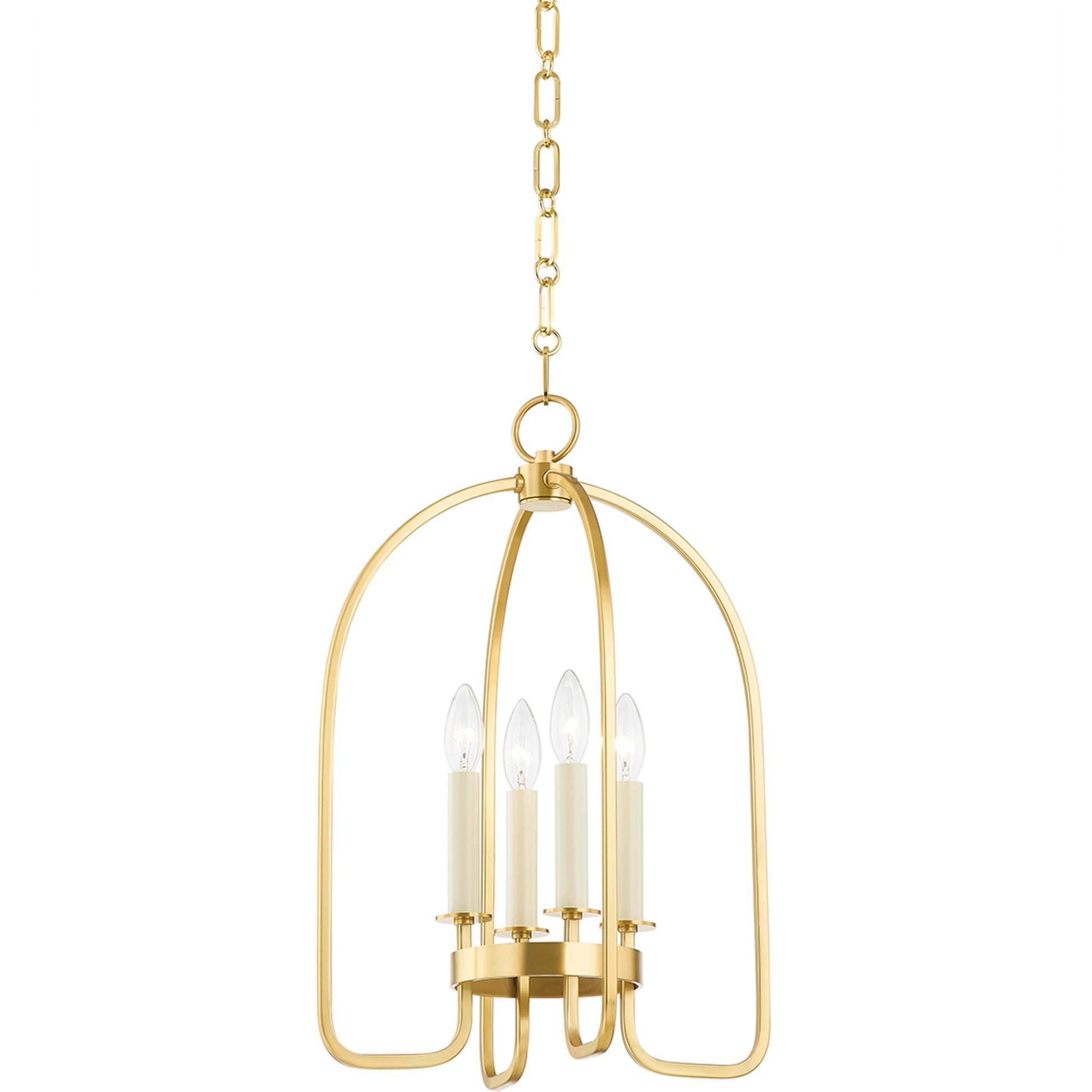 Oakville 4 Light Lantern by Hudson Valley. Made from steel in a modern style.