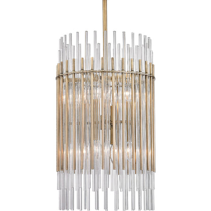 Wallis Pendant by Hudson Valley. Made from steel in a transitional style.