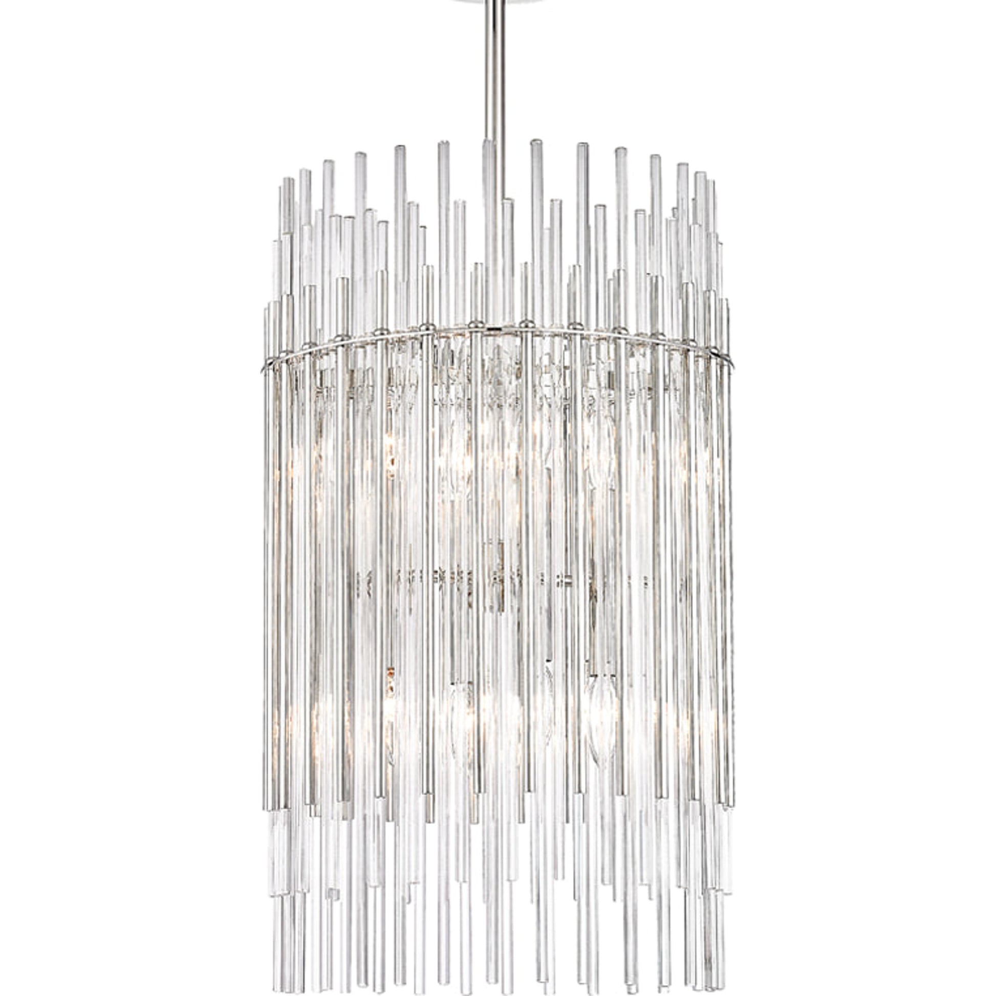 Wallis Pendant by Hudson Valley. Made from steel in a transitional style.