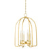 Oakville 6 Light Lantern by Hudson Valley. Made from steel in a modern style.