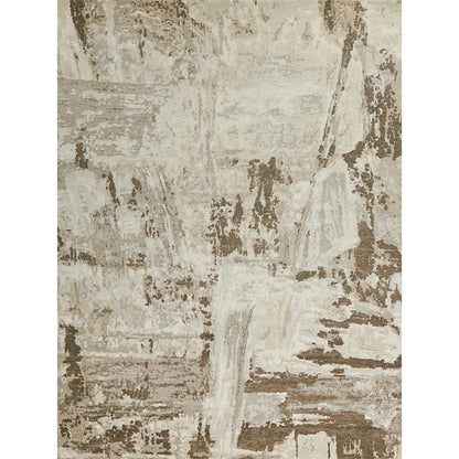 Luxury Laureno 6319 Rug by Exquisite Rugs in ivory, beige. Made from bamboo silk in a unique style.