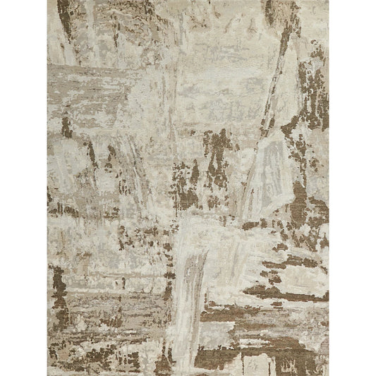 Luxury Laureno 6319 Rug by Exquisite Rugs in ivory, beige. Made from bamboo silk in a unique style.