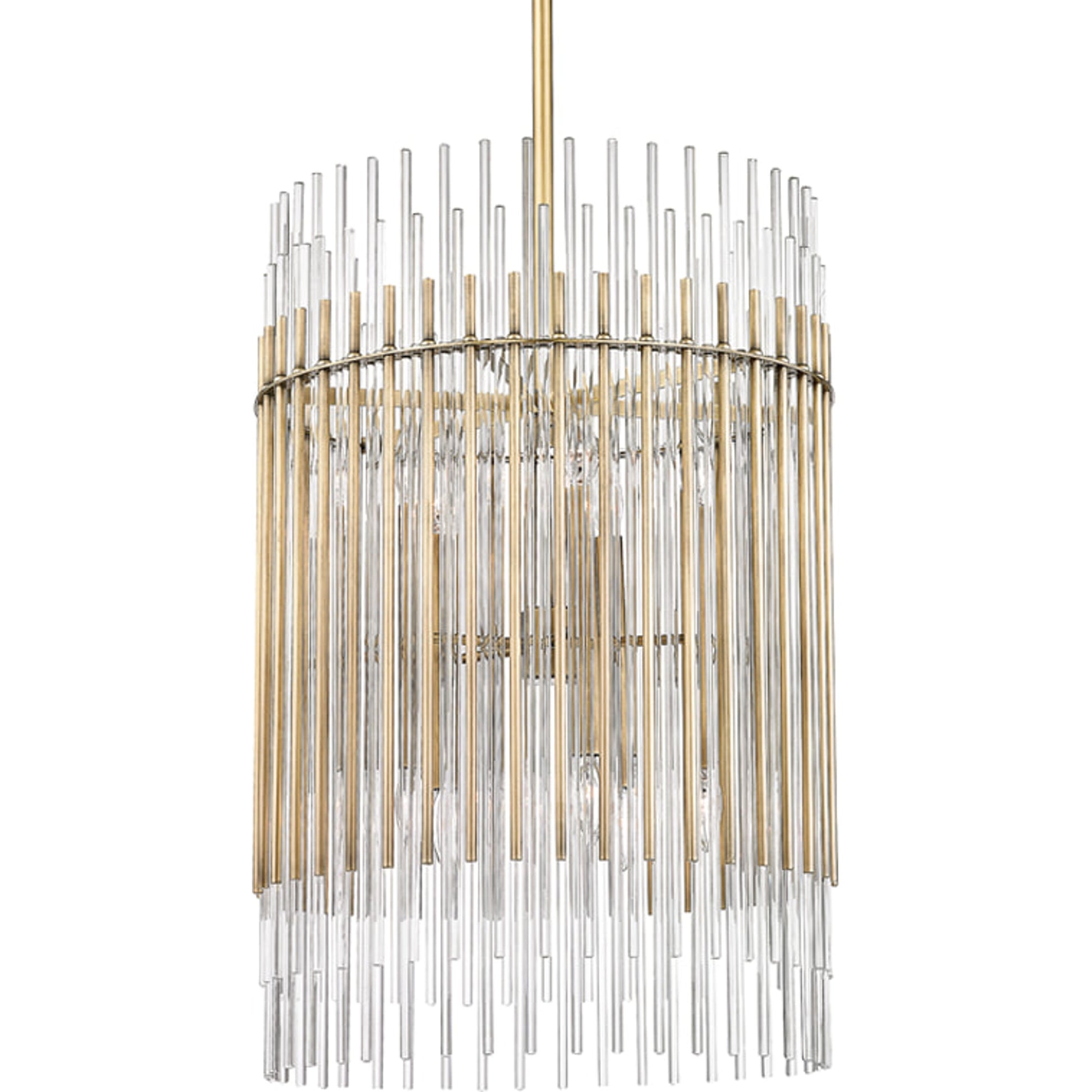 Wallis Pendant by Hudson Valley. Made from steel in a transitional style.