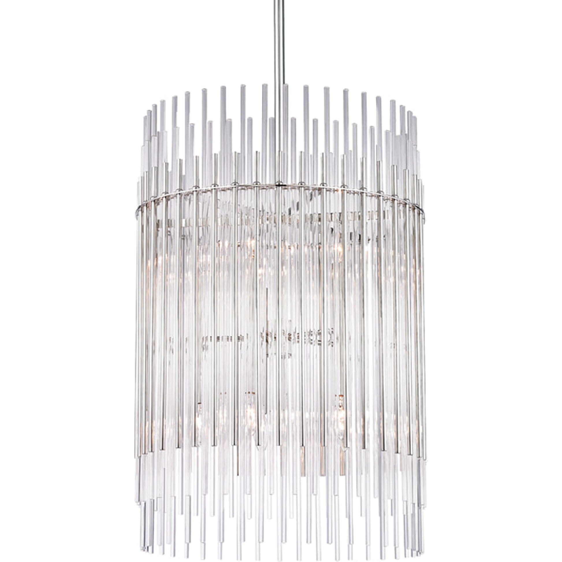 Wallis Pendant by Hudson Valley. Made from steel in a transitional style.