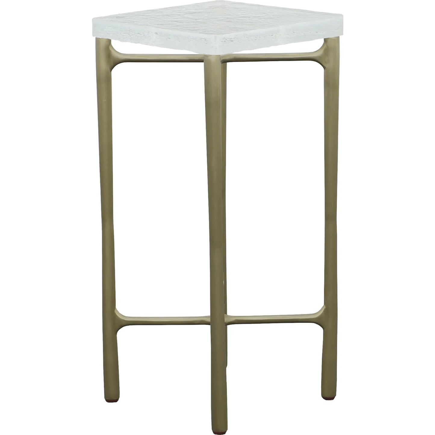 002 SI-2635732 | Additional Silo | Libby Langdon Mangold Drink Table by Fairfield Chair in gold and champagne. Made from glass, stainless steel in a unique style.