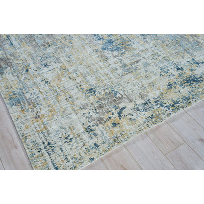 Nightfall Rug by Exquisite Rugs in gold, brown. Made from wool, bamboo silk in a unique style.