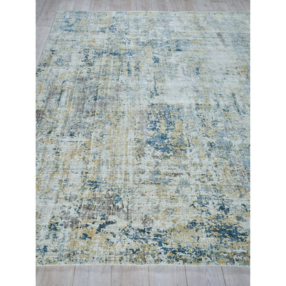 Nightfall Rug by Exquisite Rugs in gold, brown. Made from wool, bamboo silk in a unique style.