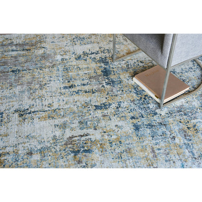 Nightfall Rug by Exquisite Rugs in gold, brown. Made from wool, bamboo silk in a unique style.